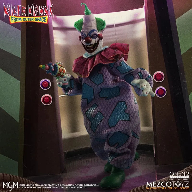 MEZCO TOYS - One 12 Collective Killer Klowns From Outer Space Jumbo Action Figure