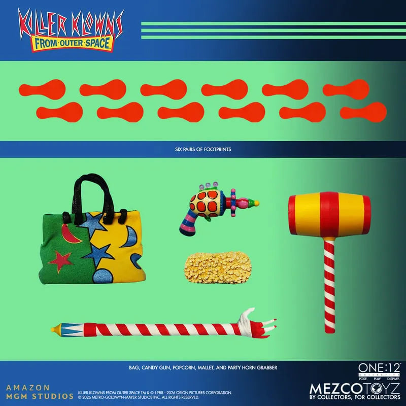MEZCO TOYS - One 12 Collective Killer Klowns From Outer Space Jumbo Action Figure