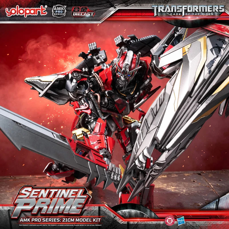 YOLOPARK - Transformers Dark Of The Moon Sentinel Prime Amk Pro Model Kit