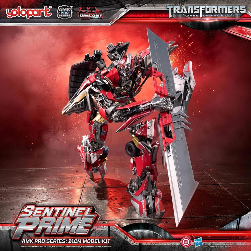 YOLOPARK - Transformers Dark Of The Moon Sentinel Prime Amk Pro Model Kit