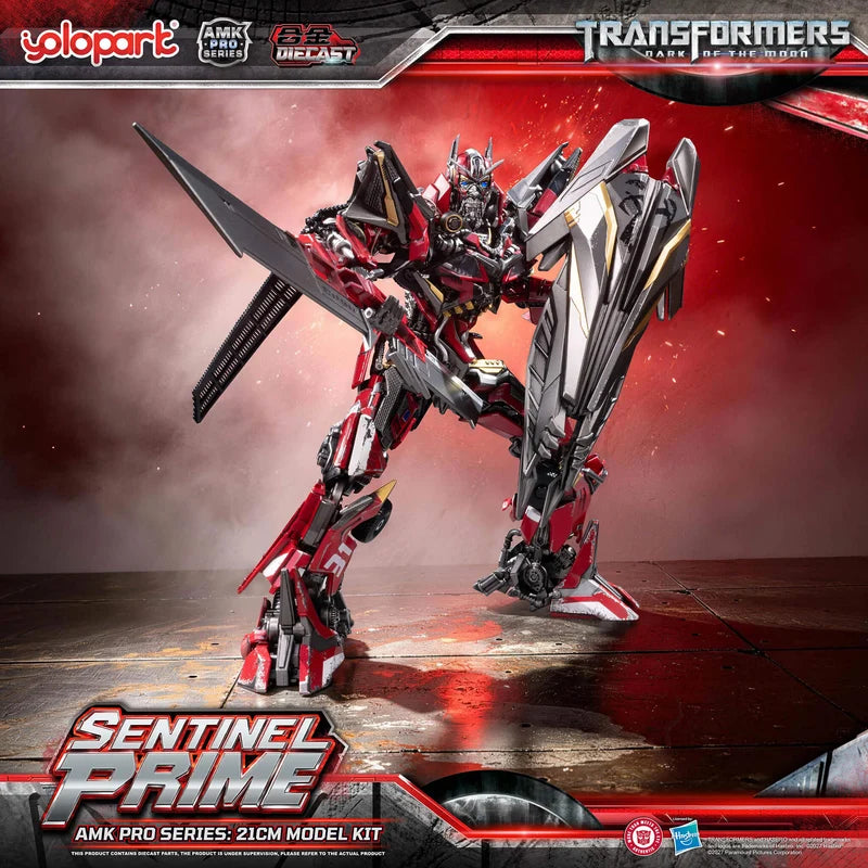 YOLOPARK - Transformers Dark Of The Moon Sentinel Prime Amk Pro Model Kit