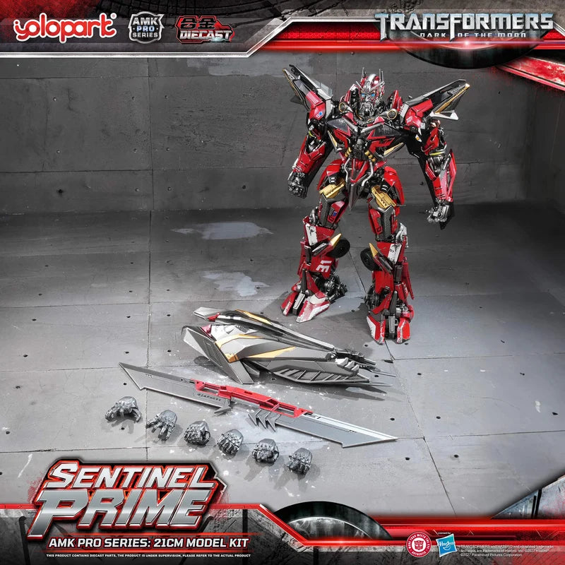YOLOPARK - Transformers Dark Of The Moon Sentinel Prime Amk Pro Model Kit