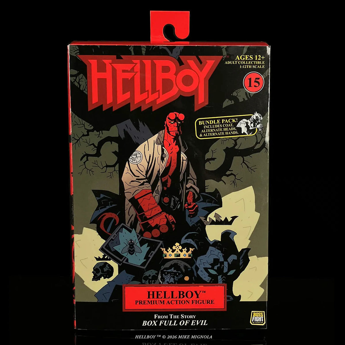 BOSS FIGHT STUDIO - Hellboy 1/12 Bundle Pack Action Figure