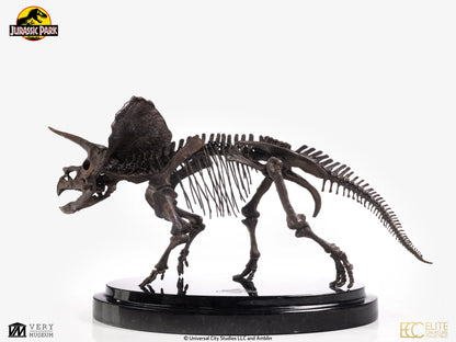 ECC - Jurassic Park Triceratops Fossil Skeleton 1-24 Scale Bronze