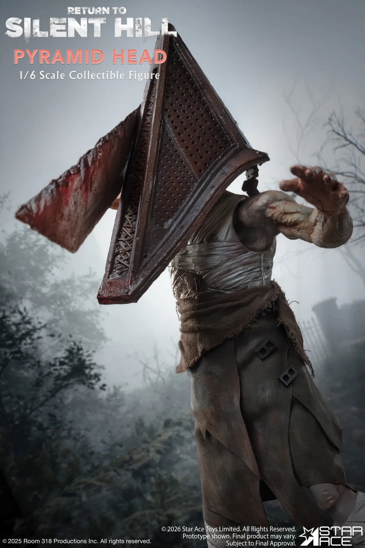 STAR ACE - Return To Silent Hill Pyramid Head 1/6 Scale Collectible Deluxe Figure