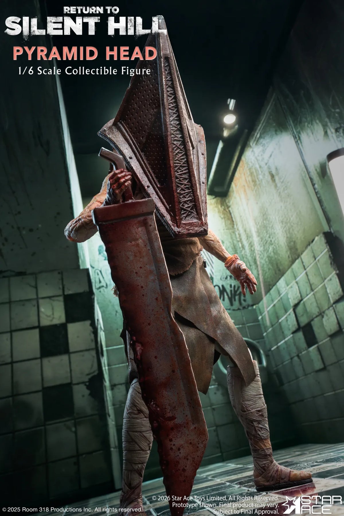 STAR ACE - Return To Silent Hill Pyramid Head 1/6 Scale Collectible Deluxe Figure