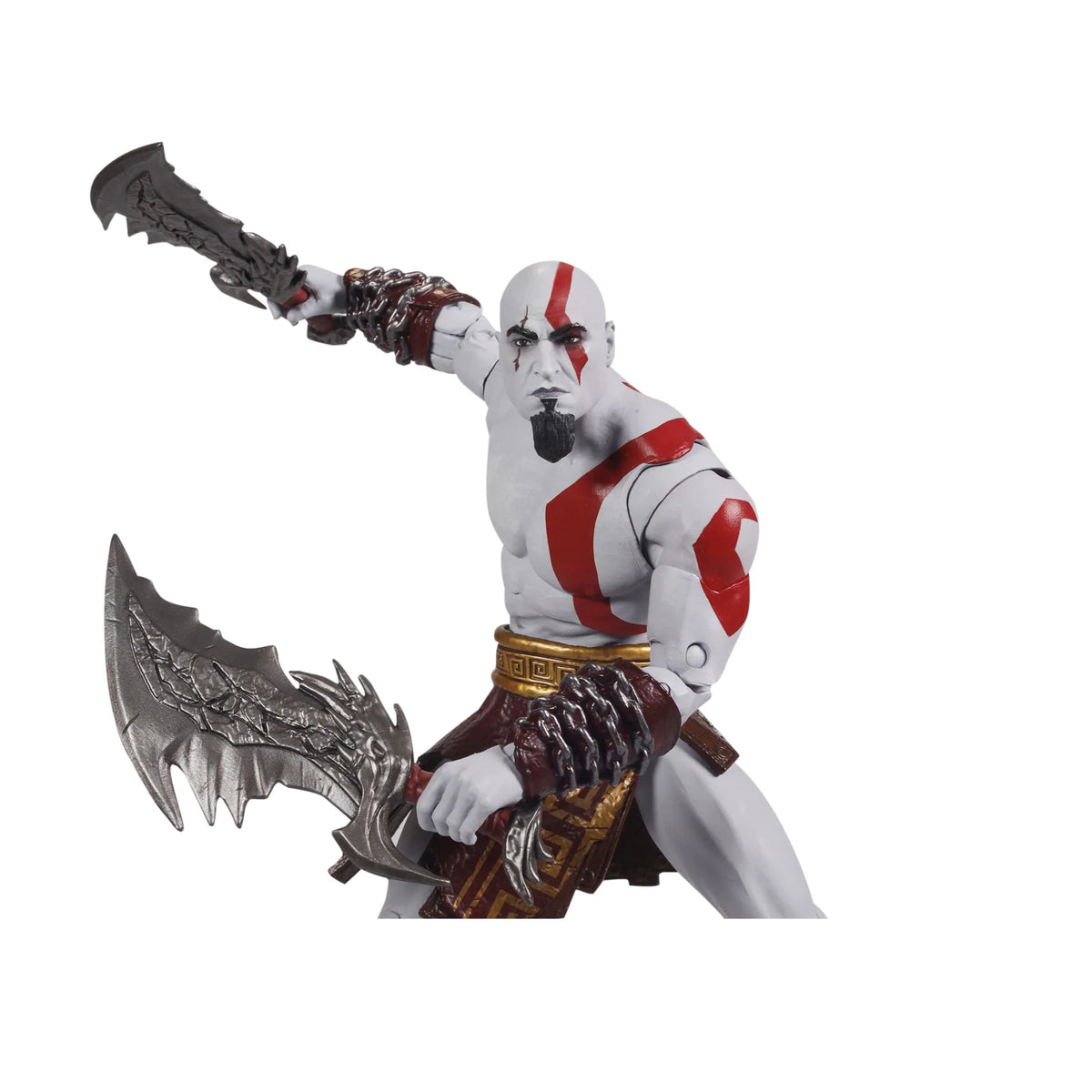 Mc FARLANE TOYS - Mcfarlane Gaming Ed 7inch God Of War Wv2 Kratos Greek Era Action Figure