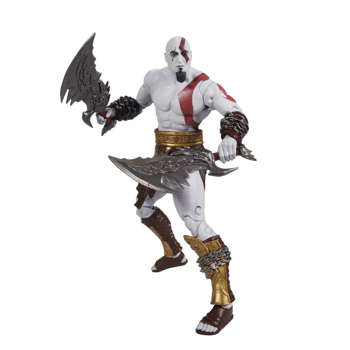 Mc FARLANE TOYS - Mcfarlane Gaming Ed 7inch God Of War Wv2 Kratos Greek Era Action Figure