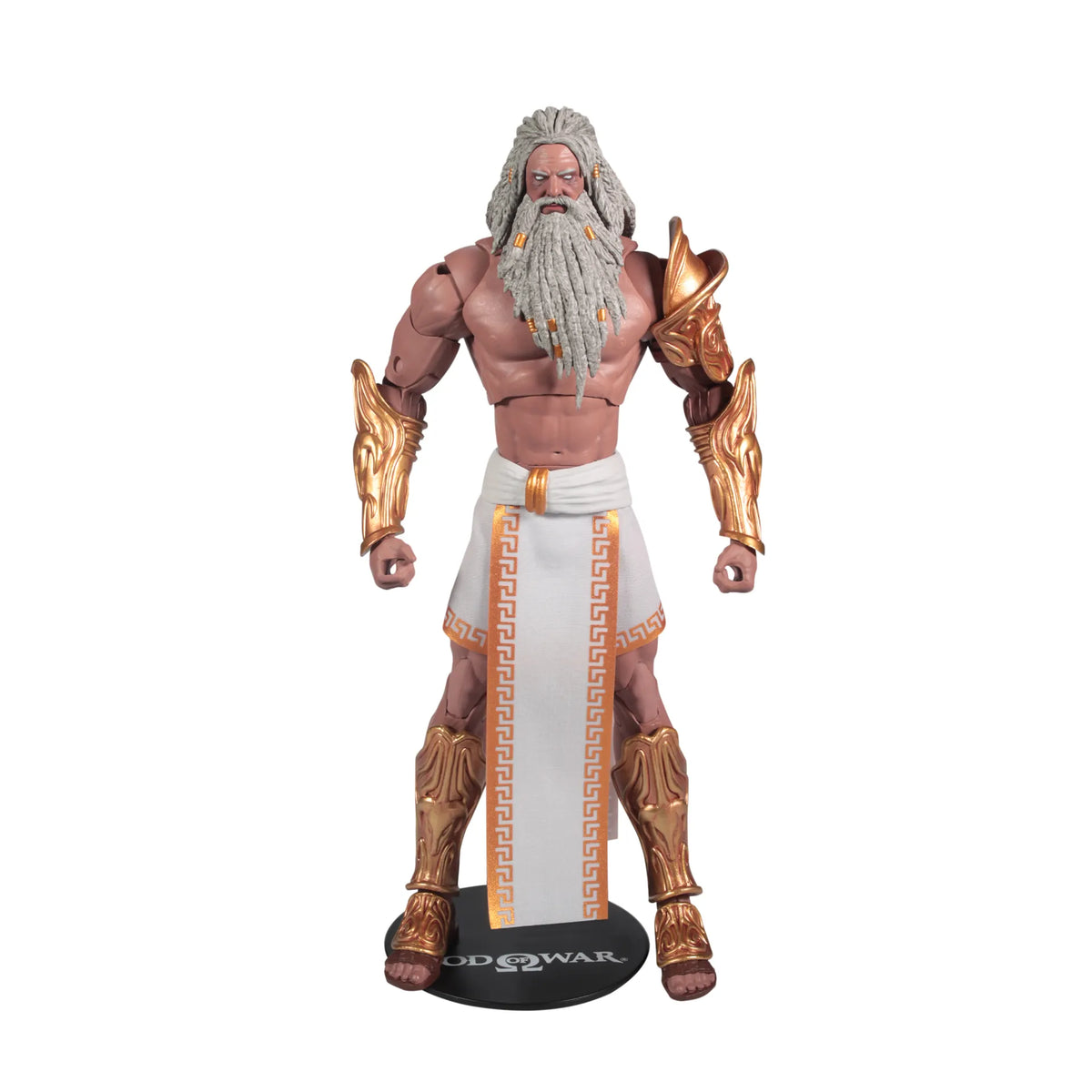 Mc FARLANE TOYS - Mcfarlane Gaming Ed 7inch God Of War Wv2 Zeus Greek Era Action Figure