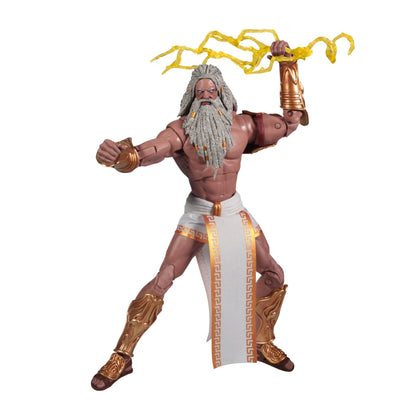 Mc FARLANE TOYS - Mcfarlane Gaming Ed 7inch God Of War Wv2 Zeus Greek Era Action Figure