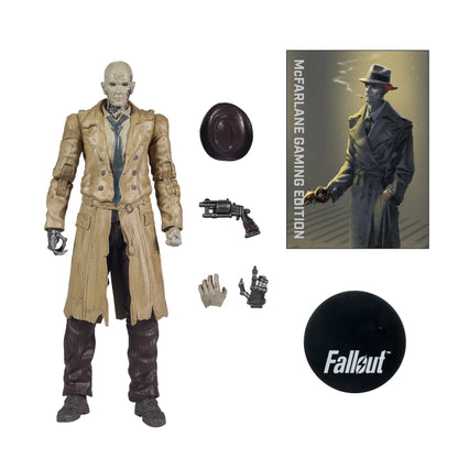 Mc FARLANE TOYS - Mcfarlane Gaming Ed 7inch Fallout Wv2 Nick Valentine Fallout 4 Action Figure