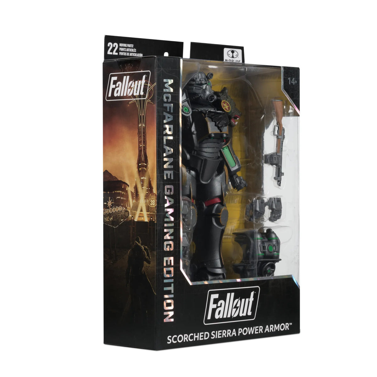 Mc FARLANE TOYS - Mcfarlane Gaming Ed 7in Fallout Wv2 Scorched Sierra Ncr Fallout New Vegas Action Figure