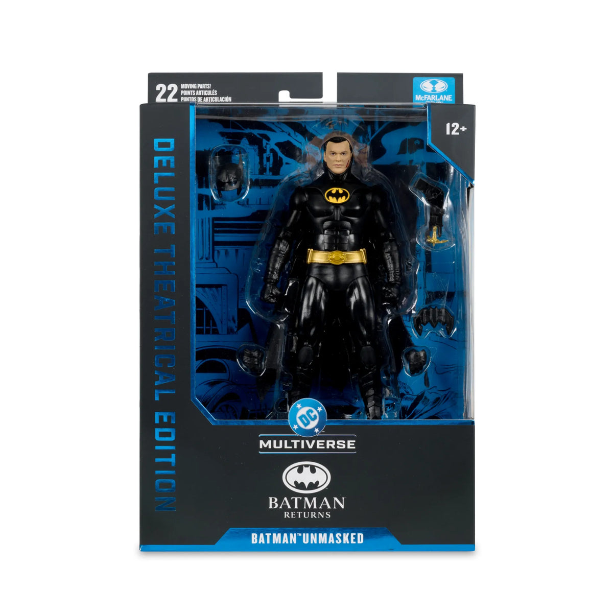Mc FARLANE TOYS - Dc Theatrical Dlx 7inch Wv6 Batman Returns Unmasked Action Figure
