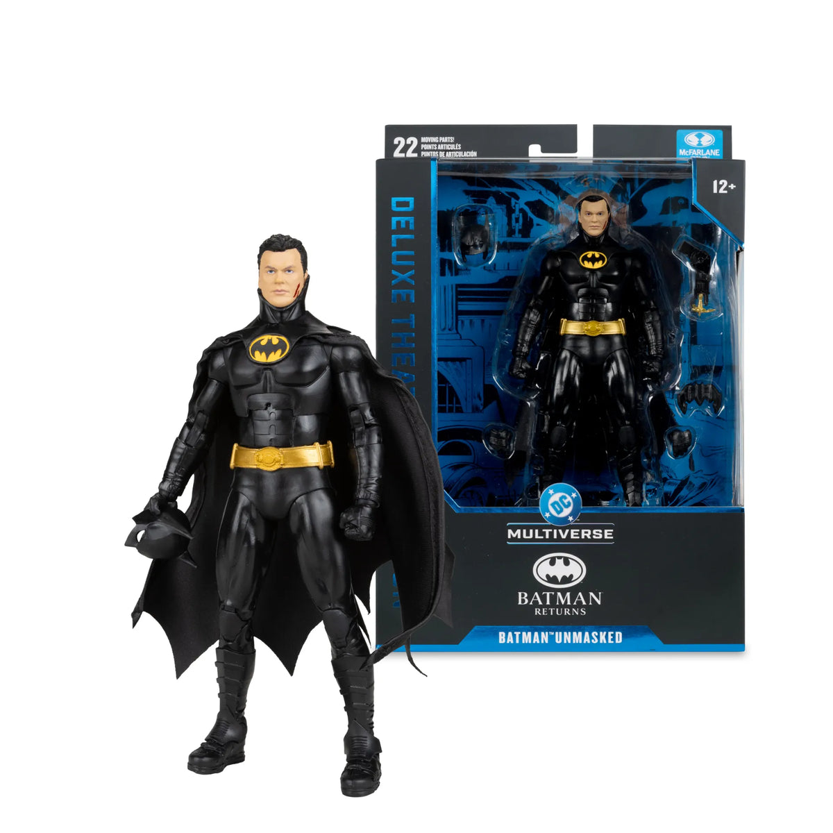 Mc FARLANE TOYS - Dc Theatrical Dlx 7inch Wv6 Batman Returns Unmasked Action Figure