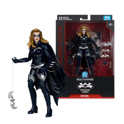 Mc FARLANE TOYS - Dc Theatrical Dlx Wv6 Batgirl Batman & Robin Movie Action Figure