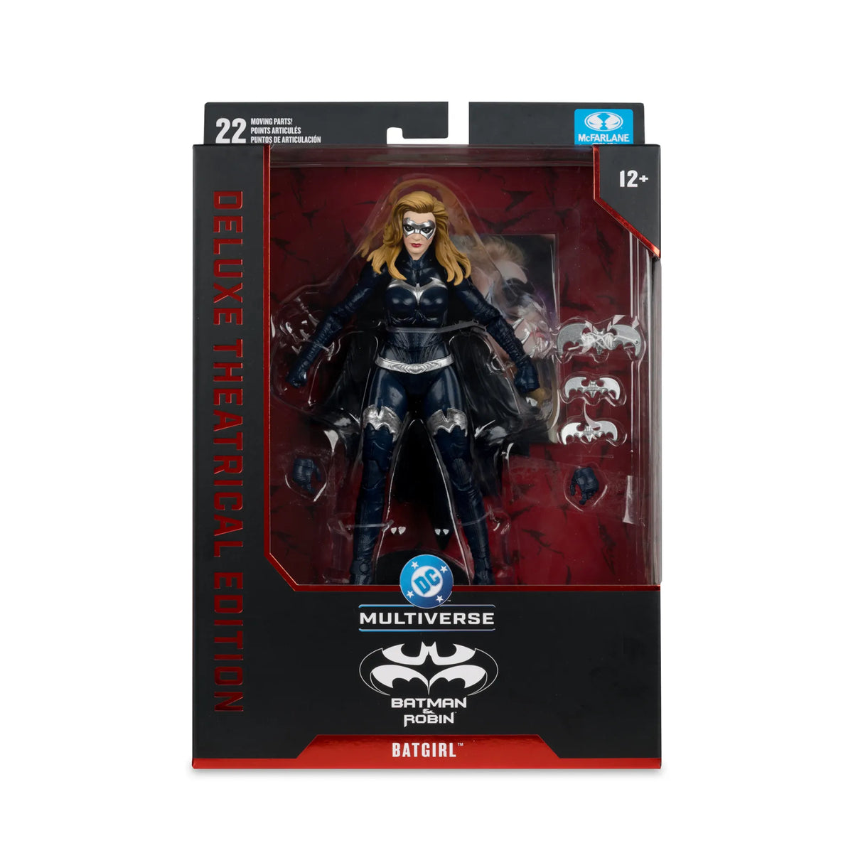 Mc FARLANE TOYS - Dc Theatrical Dlx Wv6 Batgirl Batman & Robin Movie Action Figure