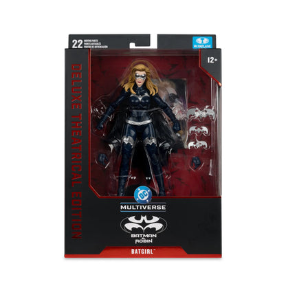 Mc FARLANE TOYS - Dc Theatrical Dlx Wv6 Batgirl Batman & Robin Movie Action Figure