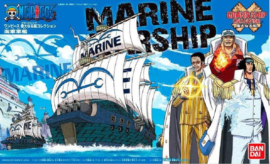 BANDAI - One Piece Grand Ship Collection Marine WarShip #07