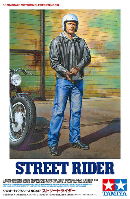 TAMIYA - Figura Motociclista Stradale  1/12