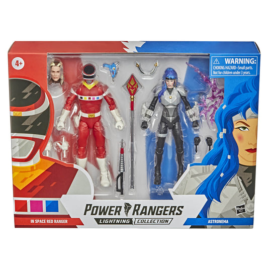 HASBRO - Power Rangers Lightning Collection In Space Red Ranger vs. AstRonema 2 Pack Action Figure