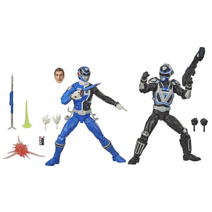 HASBRO - Power Rangers Lightning Collection S.P.D. A Squad Blue Ranger & S.P.D. B Squad 2 Pack Action Figure