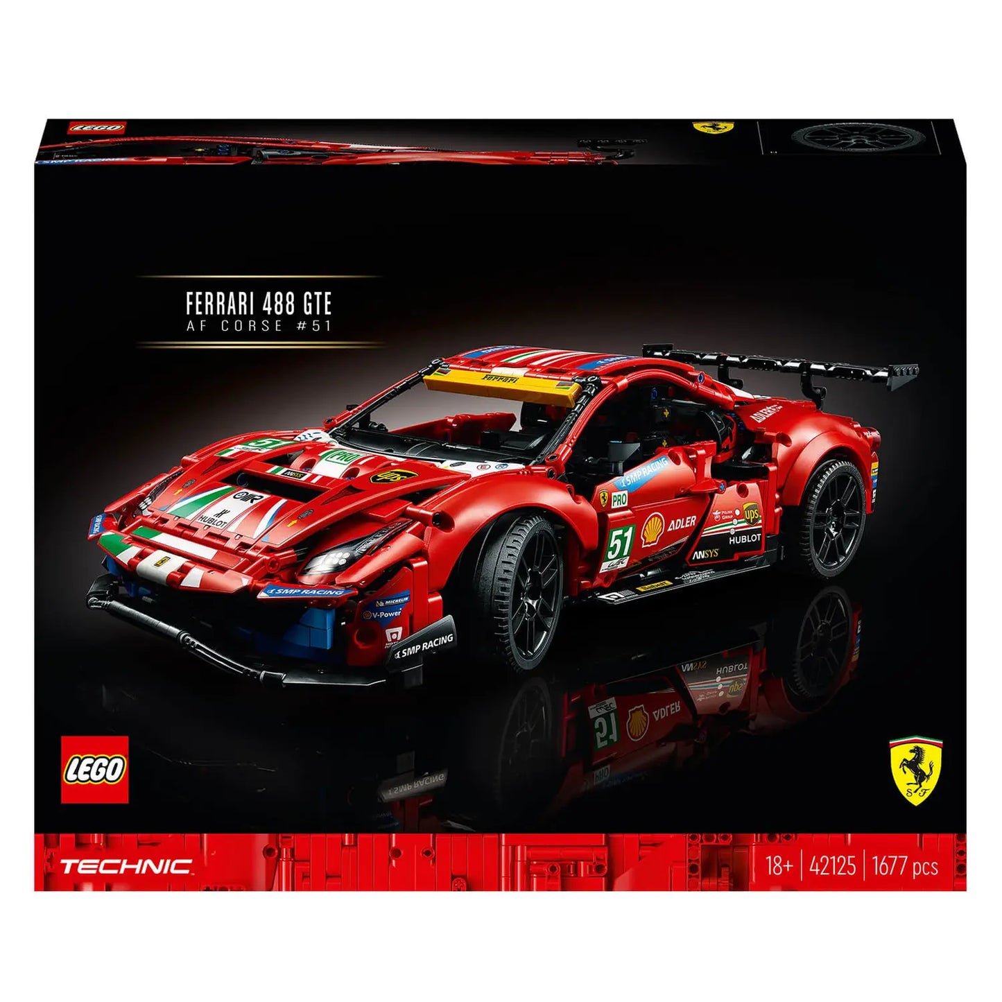 LEGO - Technic Ferrari 488 GTE AF Corse #51 42125