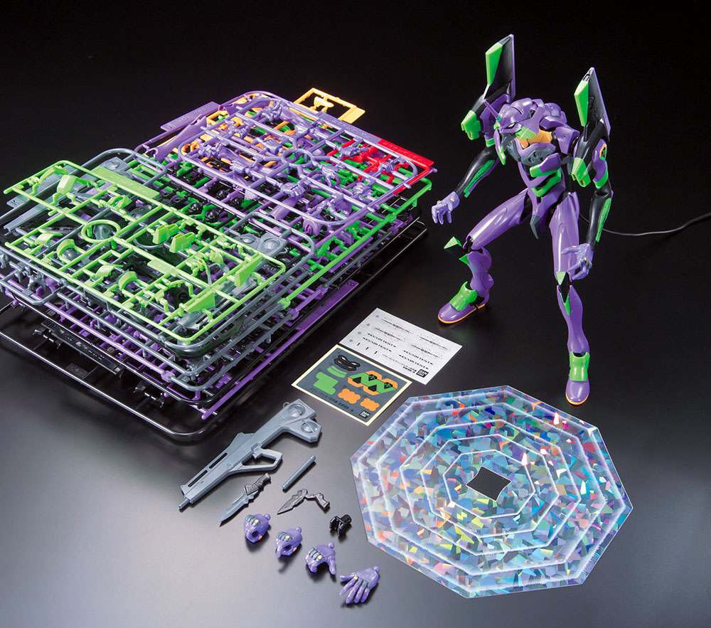 BANDAI MODEL KIT - Nge Eva 01 New Movie ha ver hg -04 1/144