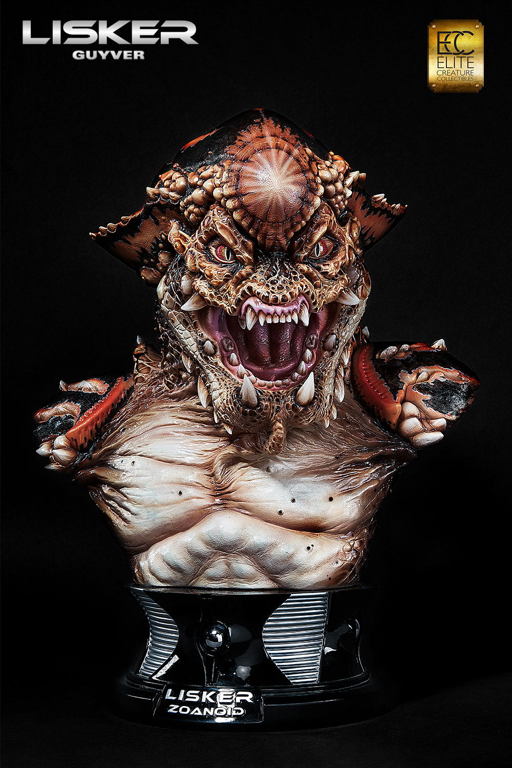 ECC ELITE CREATURE COLLECTIBLES - Guyver - Lisker - Bust 1:1