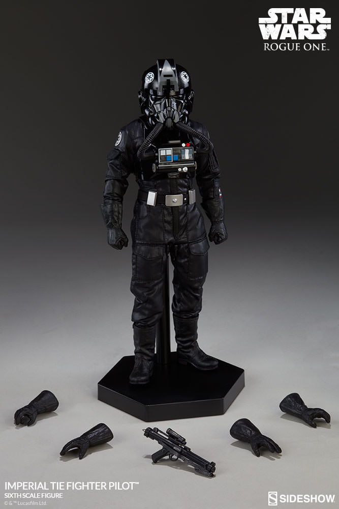 SIDESHOW - Star Wars Imperial Tie Fighter Pilot 12 Inch SS100416