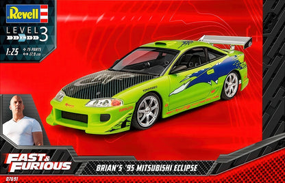 REVELL - Fast & Furious - Brian's 1995 Mitsubishi Eclipse  1/25