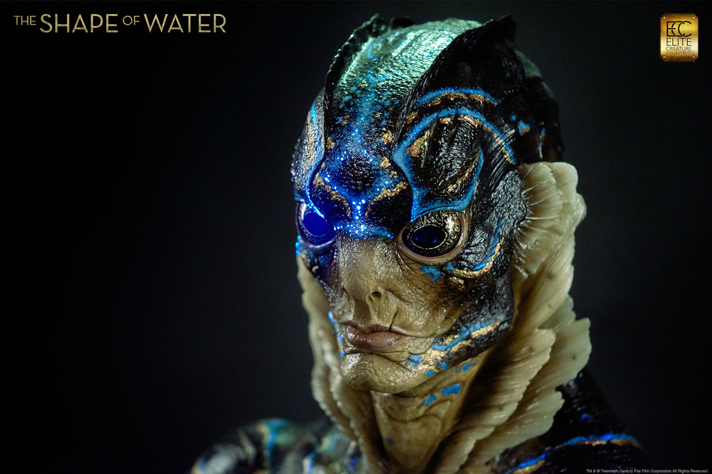 ECC ELITE CREATURE COLLECTIBLES - The Shape of Water - Life Size Bust 1:1