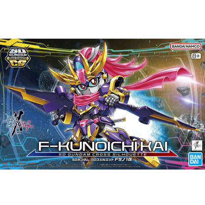 BANDAI MODEL KIT - Gunpla - SD Gundam Cross Silhouette F-Kunoichi Kai