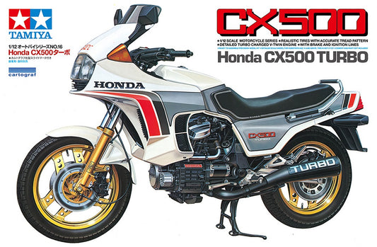 TAMIYA MODEL KIT - HONDA CX-500 TURBO  1/12