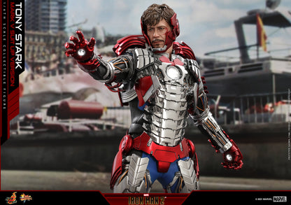 HOT TOYS - Marvel - Iron Man 2 - 1:6 Tony Stark (Mark V Suit Up Ver) MMS599