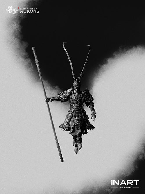 INART - Black Myth: Wukong 1/12 Action Figure - The Destined One in the Great Sage Armor Set
