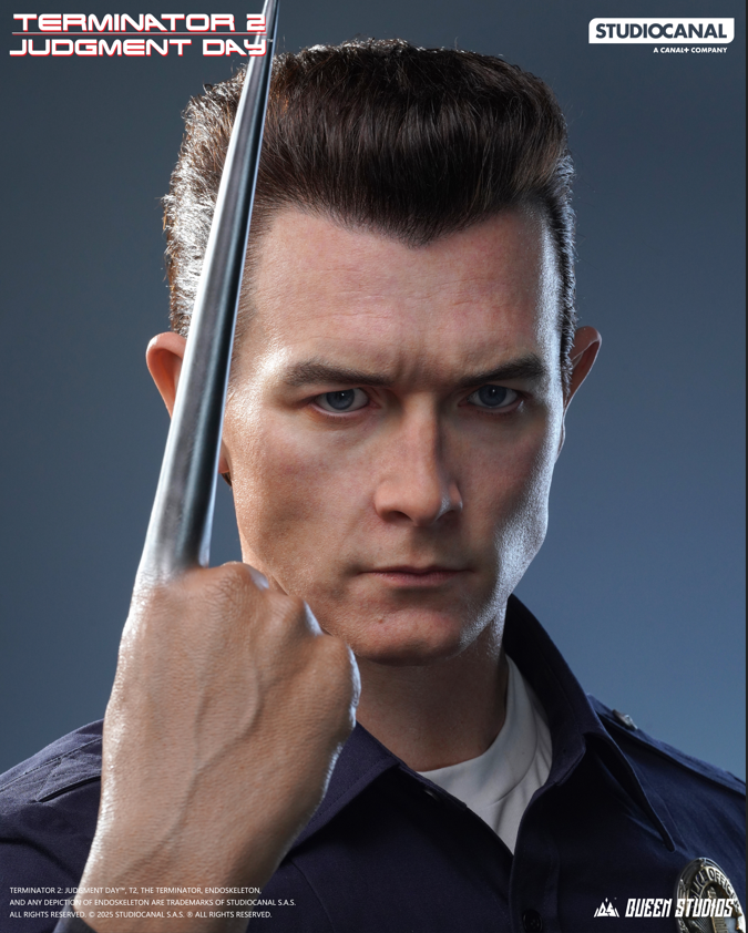 QUEEN STUDIOS - T-1000 Life-Size Bust - Terminator 2