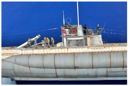 TRUPETER -   DKM U-Boat Type VIIC U-552   1/48    06801