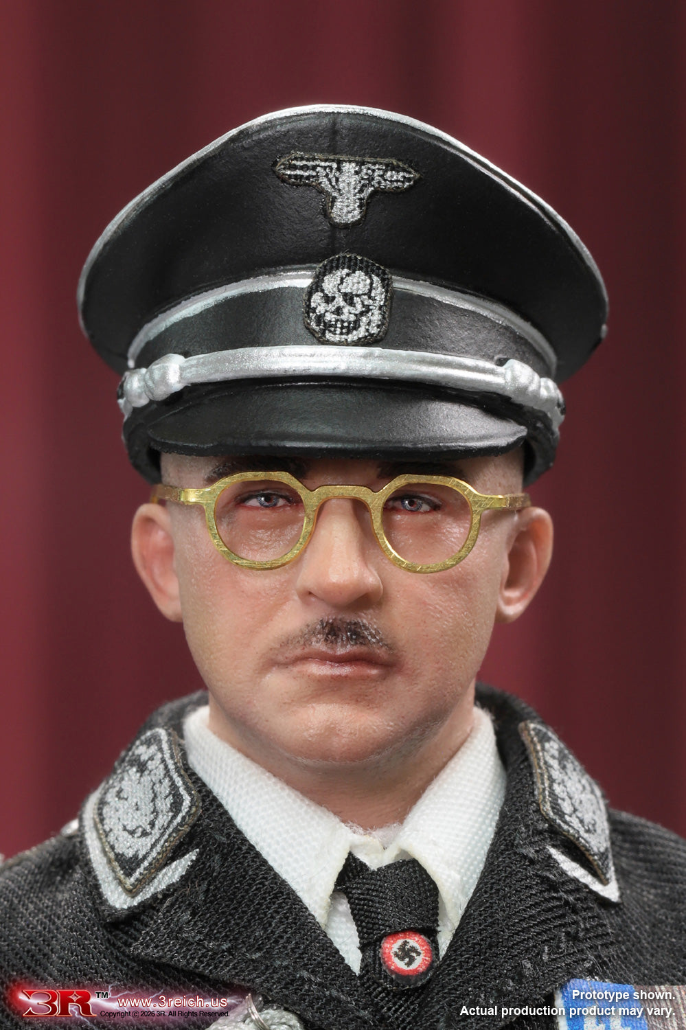 DID/3R - Heinrich Himmler (Black Ver.) 1/12 Scale Mini Reich Series TG80008