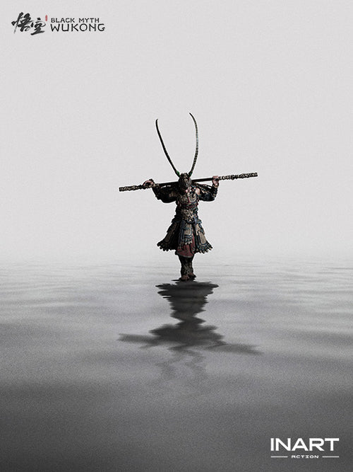 INART - Black Myth: Wukong 1/12 Action Figure - The Destined One in the Great Sage Armor Set