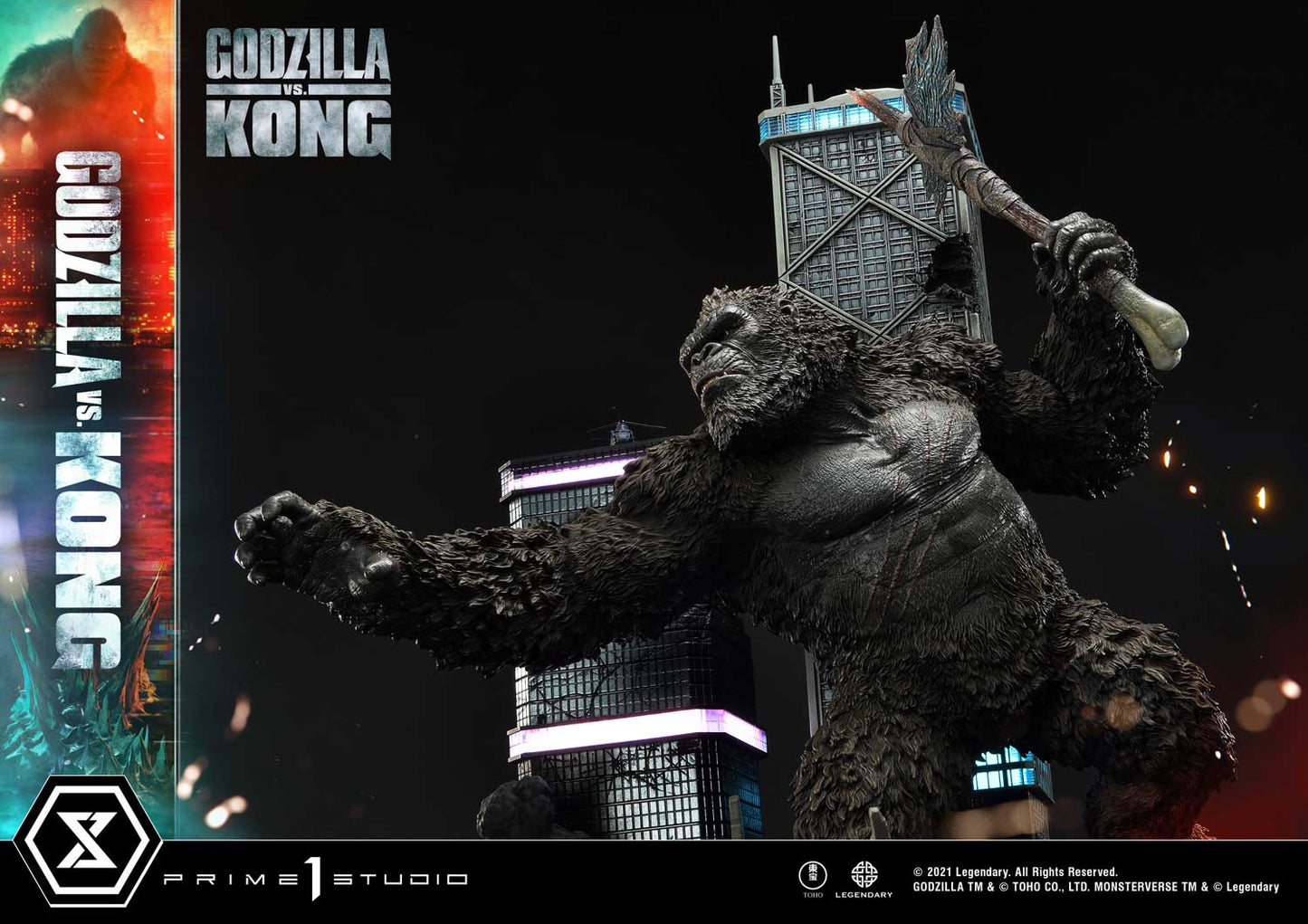 PRIME 1 STUDIOS - Godzilla vs Kong Final Battle Diorama