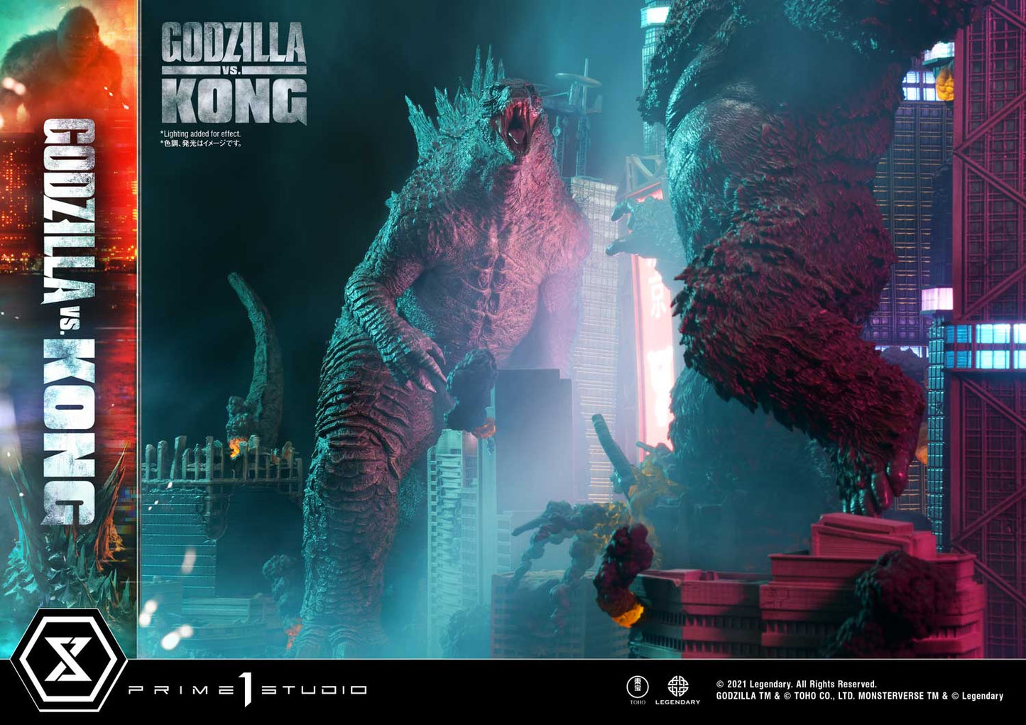 PRIME 1 STUDIOS - Godzilla vs Kong Final Battle Diorama