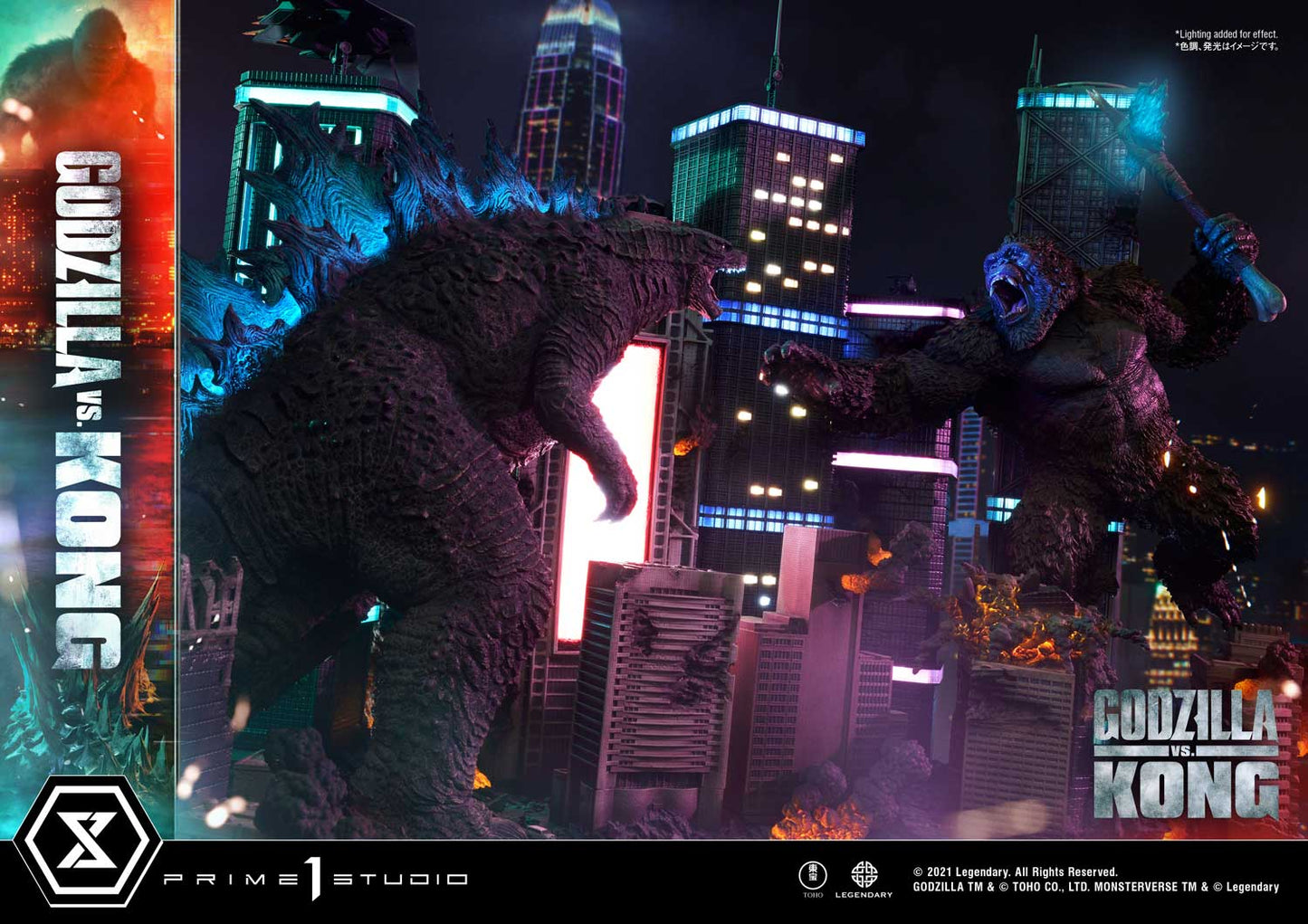 PRIME 1 STUDIOS - Godzilla vs Kong Final Battle Diorama