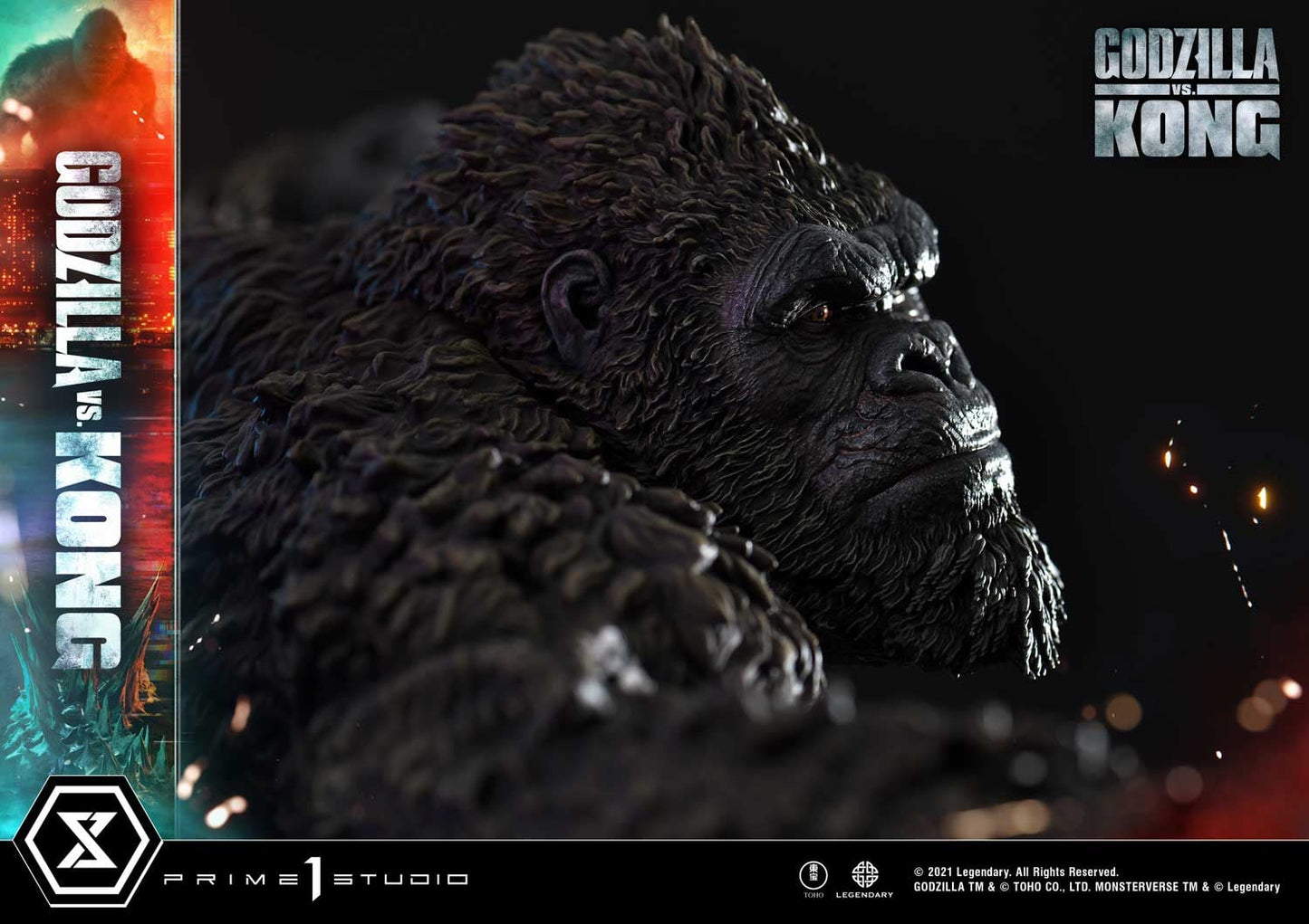 PRIME 1 STUDIOS - Godzilla vs Kong Final Battle Diorama