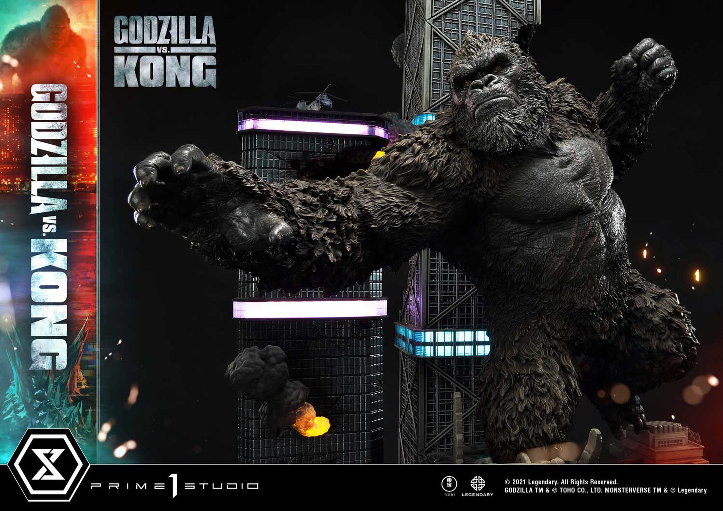 PRIME 1 STUDIOS - Godzilla vs Kong Final Battle Diorama