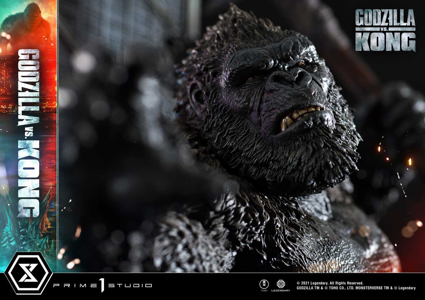 PRIME 1 STUDIOS - Godzilla vs Kong Final Battle Diorama