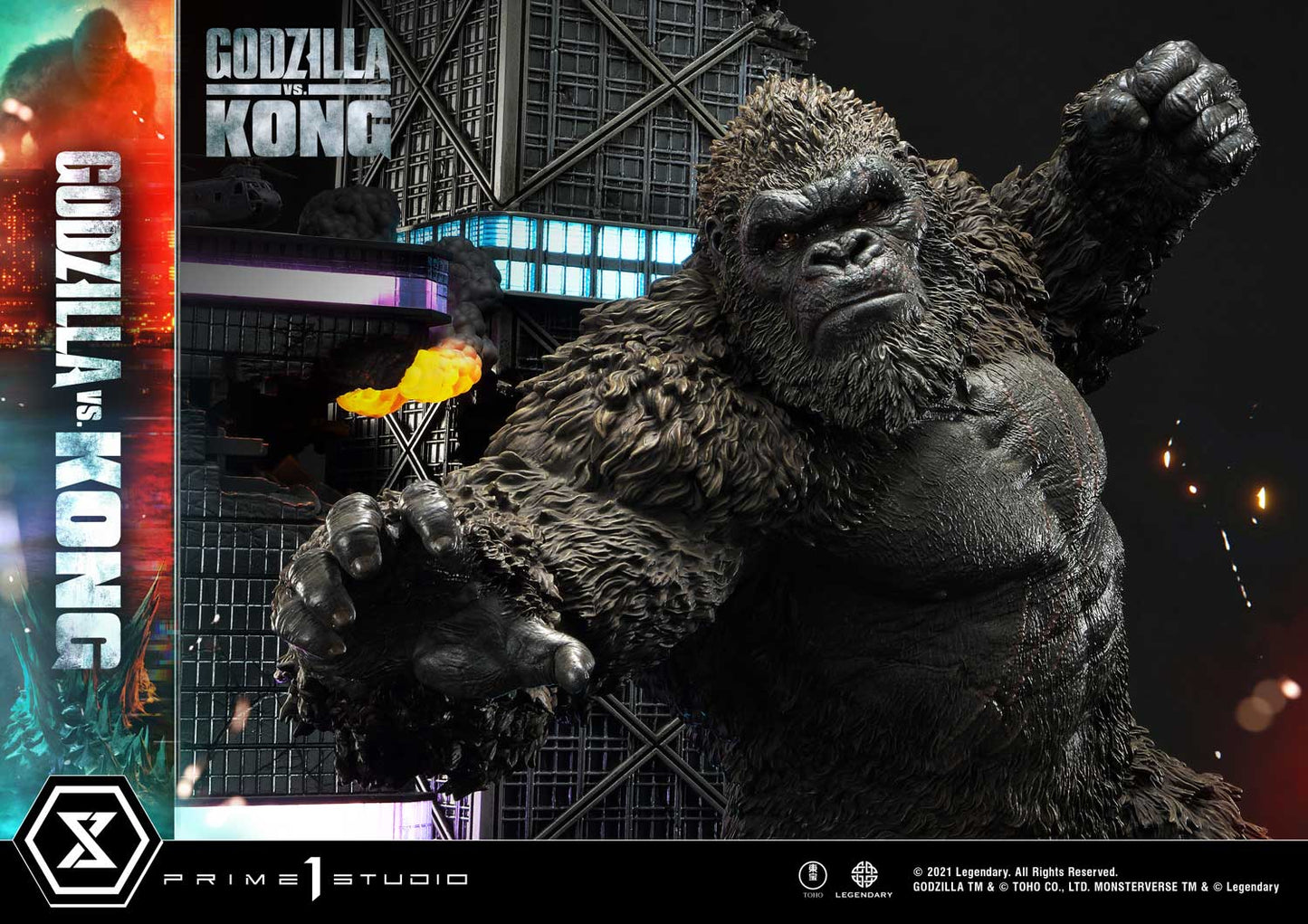 PRIME 1 STUDIOS - Godzilla vs Kong Final Battle Diorama