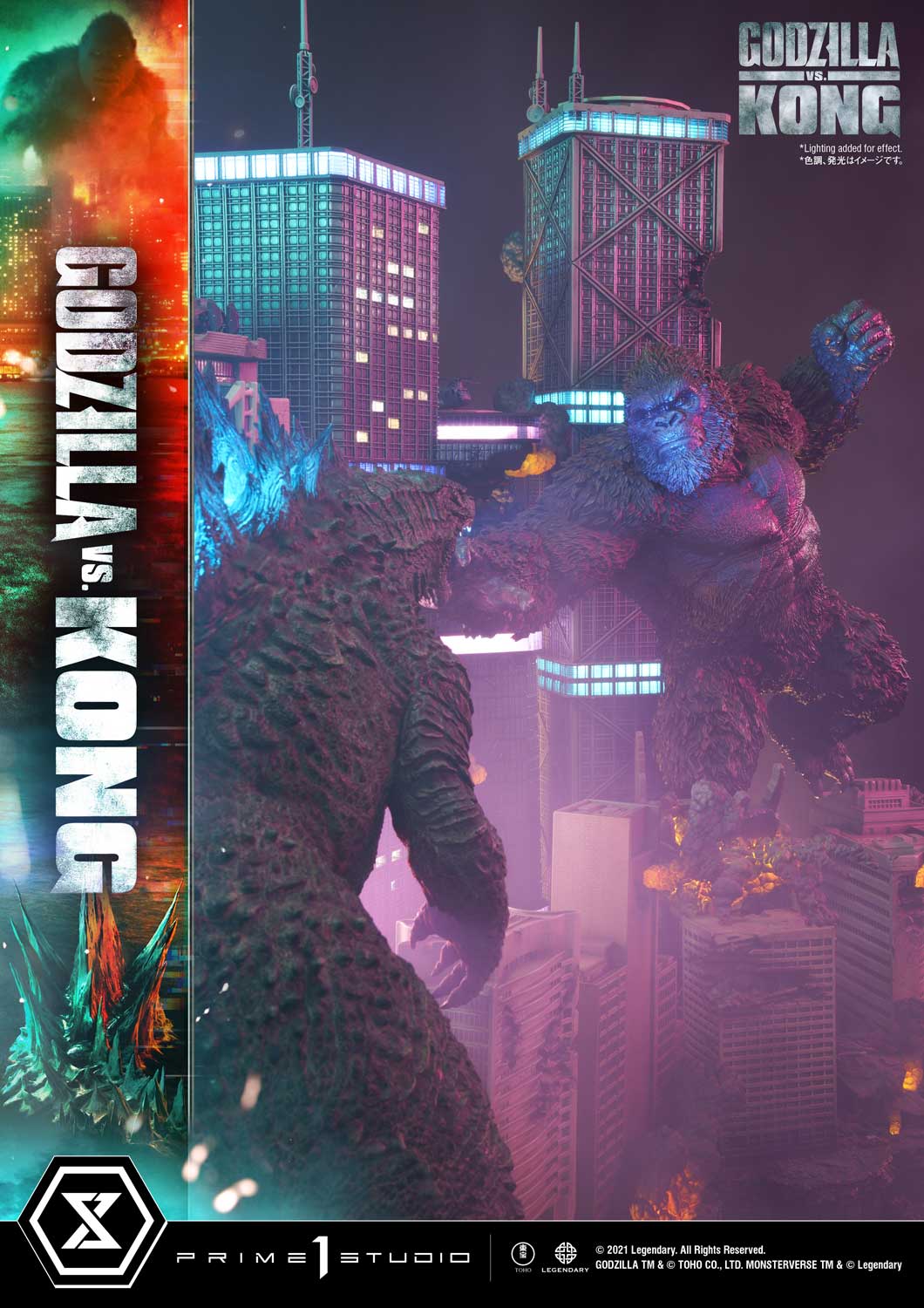 PRIME 1 STUDIOS - Godzilla vs Kong Final Battle Diorama