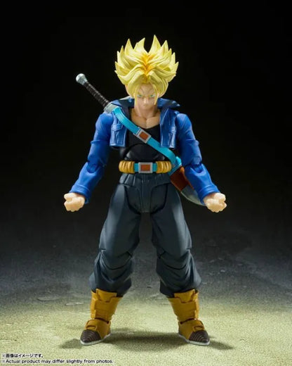 BANDAI - Dragon Ball Z Ss Trunks Boy Future Shf Reissue