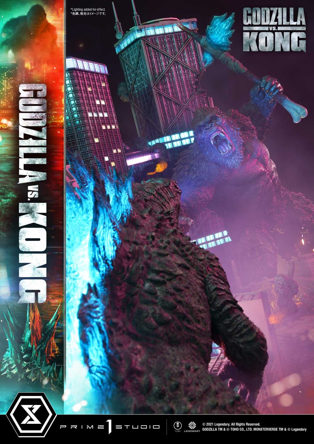 PRIME 1 STUDIOS - Godzilla vs Kong Final Battle Diorama