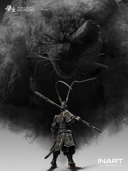INART - Black Myth: Wukong 1/12 Action Figure - The Destined One in the Great Sage Armor Set